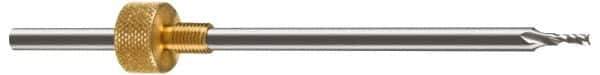 Onsrud - 1/16" Cutting Diam x 5/16" Length of Cut, 1 Flute, Upcut Spiral Router Bit - Uncoated, Right Hand Cut, Solid Carbide, 6-1/2" OAL x 11/64" Shank Diam, Single Edge - Apex Tool & Supply