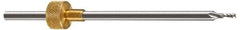 Onsrud - 1/16" Cutting Diam x 5/16" Length of Cut, 1 Flute, Upcut Spiral Router Bit - Uncoated, Right Hand Cut, Solid Carbide, 6-1/2" OAL x 11/64" Shank Diam, Single Edge - Apex Tool & Supply