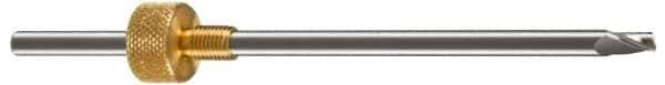Onsrud - 1/8" Cutting Diam x 5/16" Length of Cut, 1 Flute, Upcut Spiral Router Bit - Uncoated, Right Hand Cut, Solid Carbide, 6-1/2" OAL x 1/4" Shank Diam, Single Edge - Apex Tool & Supply