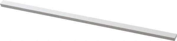 Made in USA - 1200 Grit Aluminum Oxide Rectangular Polishing Stone - Ultra Fine Grade, 1/4" Wide x 6" Long x 1/8" Thick - Apex Tool & Supply