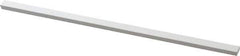 Made in USA - 1200 Grit Aluminum Oxide Rectangular Polishing Stone - Ultra Fine Grade, 1/4" Wide x 6" Long x 1/8" Thick - Apex Tool & Supply