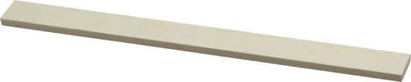 Made in USA - 800 Grit Aluminum Oxide Rectangular Polishing Stone - Super Fine Grade, 1/2" Wide x 6" Long x 1/8" Thick - Apex Tool & Supply