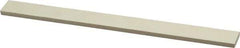 Made in USA - 800 Grit Aluminum Oxide Rectangular Polishing Stone - Super Fine Grade, 1/2" Wide x 6" Long x 1/8" Thick - Apex Tool & Supply