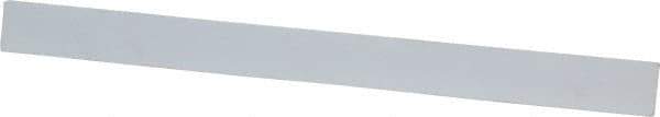 Made in USA - 600 Grit Aluminum Oxide Rectangular Polishing Stone - Super Fine Grade, 1/2" Wide x 6" Long x 1/4" Thick - Apex Tool & Supply