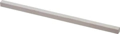 Made in USA - 600 Grit Aluminum Oxide Square Polishing Stone - Super Fine Grade, 5/32" Wide x 4" Long x 5/32" Thick - Apex Tool & Supply