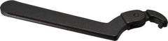 Proto - 3/4" to 2" Capacity, Black Oxide Finish, Adjustable Pin Spanner Wrench - 6-3/8" OAL, 5/32" Hook Pin Height - Apex Tool & Supply
