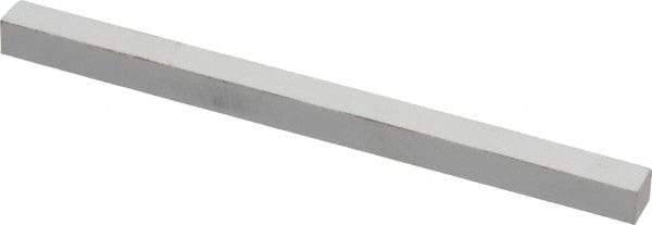 Made in USA - 1200 Grit Aluminum Oxide Square Polishing Stone - Ultra Fine Grade, 1/4" Wide x 4" Long x 1/4" Thick - Apex Tool & Supply