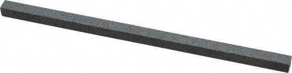 Made in USA - 150 Grit Silicon Carbide Square Polishing Stone - Very Fine Grade, 1/4" Wide x 6" Long x 1/4" Thick - Apex Tool & Supply