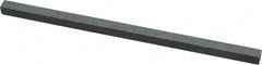 Made in USA - 150 Grit Silicon Carbide Square Polishing Stone - Very Fine Grade, 1/4" Wide x 6" Long x 1/4" Thick - Apex Tool & Supply