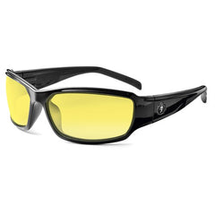 Thor Yellow Lens Black Safety Glasses - Apex Tool & Supply