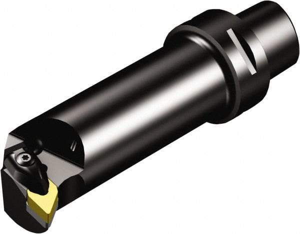 Sandvik Coromant - Right Hand Cut, Size C6, DNMG 442 Insert Compatiblity, Modular Turning & Profiling Cutting Unit Head - 27mm Ctr to Cutting Edge, 140mm Head Length, Through Coolant, Series T-Max P - Apex Tool & Supply