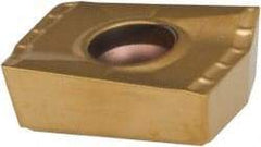 Kennametal - DFR MD Grade KC7140 Carbide Indexable Drill Insert - TiN Finish, 0.315" Inscribed Circle - Apex Tool & Supply