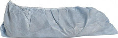 Dupont - Size L, SureStep, Standard Shoe Cover - Blue, Non-Chemical Resistant - Apex Tool & Supply