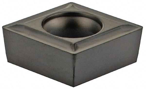 Kennametal - CCGT32.51 Grade KCU10 Carbide Turning Insert - 80° Diamond, 5/32" Thick, 1/64" Corner Radius - Apex Tool & Supply