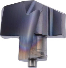Iscar - Series ICP, 0.921" Diam Grade IC908 140° Replaceable Drill Tip - Carbide, TiAlN Finish, 23 Seat Size, Through Coolant - Apex Tool & Supply
