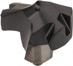 Kennametal - Series KenTIP, 7.94mm Diam Grade KCP15 140° Replaceable Drill Tip - Carbide, AlTiN Finish, F Seat Size - Apex Tool & Supply