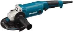Makita - 6" Wheel Diam, 10,000 RPM, Corded Angle & Disc Grinder - 5/8-11 Spindle, 120 Volts, 10.5 Amps - Apex Tool & Supply