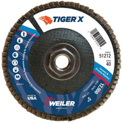 5 × 5/8-11 ARBOR 40X FLAP DISC - Apex Tool & Supply