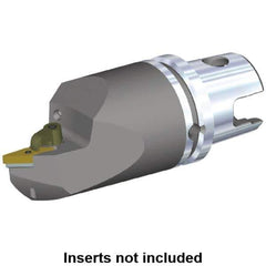 Kennametal - Right Hand Cut, Size KM63, VN.. Insert Compatiblity, Modular Turning & Profiling Cutting Unit Head - 115mm Head Length, Through Coolant, Series M-Clamping - Apex Tool & Supply