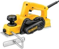 DeWALT - 120 and 240 Volt, 5.5 Amp, 17,000 RPM, Handheld Planer Kit - 1/16 Inch Depth of Cut, 3-1/4 Inch Wide - Apex Tool & Supply
