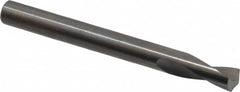 Keo - 1/4" Body Diam, 142°, 2-1/2" OAL, Solid Carbide Spotting Drill - Apex Tool & Supply