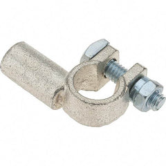 Made in USA - 1/0 AWG, Copper Battery Connector - Black - Apex Tool & Supply