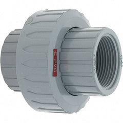 Value Collection - 1-1/4" CPVC Plastic Pipe Union with EPDM O-Ring - FIPT x FIPT End Connections - Apex Tool & Supply