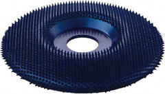 KUTZALL - 4-1/2" Wheel Diam, 7/8" Arbor Hole, Depressed Center Wheel - Coarse Grade, Tungsten Carbide, 15,000 Max RPM - Apex Tool & Supply