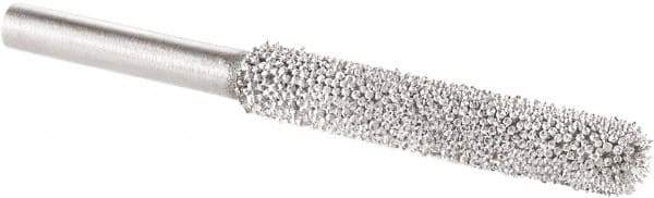 KUTZALL - 1/8" Cut Diam, 1/8" Shank Diam, Cylinder Ball End Head Burr - Carbide, Ball End - Apex Tool & Supply