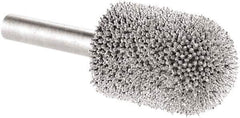 KUTZALL - 3/4" Cut Diam, 1/4" Shank Diam, Cylinder Ball End Head Burr - Carbide, Ball End - Apex Tool & Supply