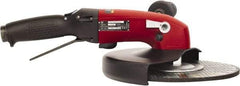 Chicago Pneumatic - 9" Wheel Diam, 6,000 RPM, Pneumatic Angle & Disc Grinder - 5/8-11 Spindle, 80 CFM - Apex Tool & Supply