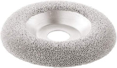 KUTZALL - 4-1/2" Wheel Diam, 5/8" Wheel Thickness, 7/8" Arbor Hole, Type 27 Depressed Center Wheel - Tungsten Carbide, 15,000 Max RPM - Apex Tool & Supply