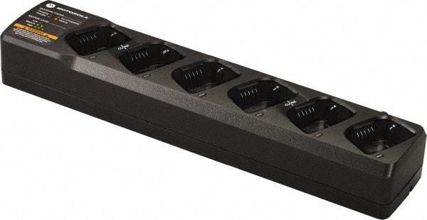 Motorola - Two Way Radio 6-Unit Desktop Charger with Cloning Capability - 6 Radios, Series RM - Apex Tool & Supply