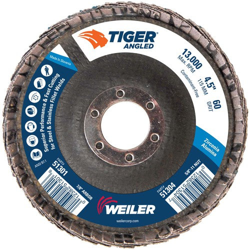 4 1/2 TIGER ANGLED ZIRC - Apex Tool & Supply