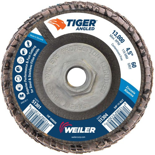 4 1/2 TIGER ANGLED ZIRC - Apex Tool & Supply