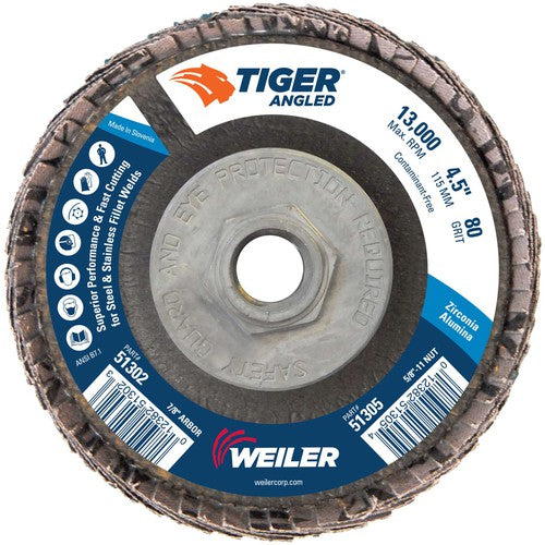 4 1/2 TIGER ANGLED ZIRC - Apex Tool & Supply