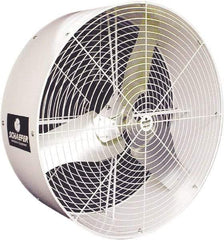 Schaefer Ventilation Equipment - 36" Blade, 1/2 hp, 11,000 CFM, Industrial Circulation Fan - Ceiling Mount, 1 Speed - Apex Tool & Supply