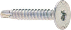 Value Collection - #10-16, Flat Head, Torx Drive, 1-1/4" Self Drilling Screw - Steel, Zinc-Plated Finish - Apex Tool & Supply