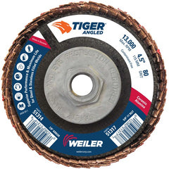 4-1/2 × 5/8-11 80G TIPER FLAP DISC - Apex Tool & Supply