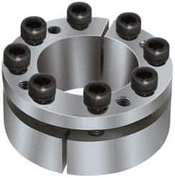 Climax Metal Products - M6 Thread, 20mm Bore Diam, 47mm OD, Shaft Locking Device - 5 Screws, 6,265 Lb Axial Load, 1.85" OAW, 0.669" Thrust Ring Width, 206 Ft/Lb Max Torque - Apex Tool & Supply