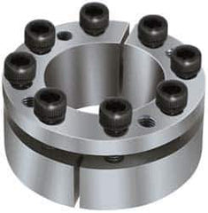 Climax Metal Products - M10 Thread, 95mm Bore Diam, 135mm OD, Shaft Locking Device - 10 Screws, 38,004 Lb Axial Load, 5.315" OAW, 0.945" Thrust Ring Width - Apex Tool & Supply
