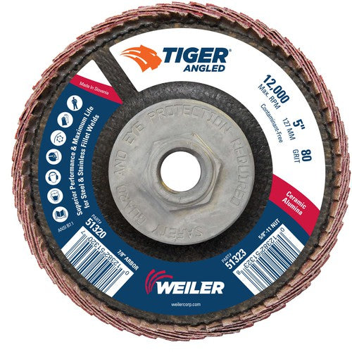5 TIGER ANGLED CERAMIC - Apex Tool & Supply