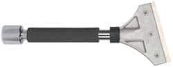 Hyde Tools - Stiff Carbon Steel Stiff Chisel - 4" Blade Width x 8" Blade Length, 48" Long Handle - Apex Tool & Supply