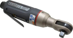 Ingersoll-Rand - 3/8" Drive, 300 RPM, 30 Ft/Lb Torque Ratchet Wrench - Inline Handle, 20 CFM, 1/4" NPTF Inlet - Apex Tool & Supply