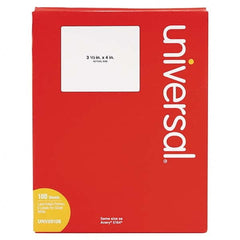 UNIVERSAL - Labels, Ribbons & Tapes Type: Laser Labels Color: White - Apex Tool & Supply