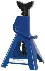 Value Collection - 3 Ton Load Capacity Ratcheting Jack Stand - 11-1/2 to 17 Inch High, 6-3/4 Inch Base Diameter x 6-3/4 Inch Long x 7-3/4 Inch Wide Chassis - Apex Tool & Supply