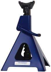 Value Collection - 6 Ton Load Capacity Ratcheting Jack Stand - 15-3/8 to 24-1/4 Inch High, 11-1/4 Inch Base Diameter x 9-1/4 Inch Long x 10-5/8 Inch Wide Chassis - Apex Tool & Supply