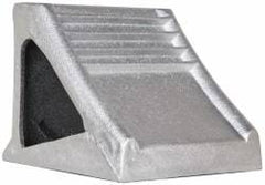 Value Collection - 8-3/4" Wide x 8-1/2" High x 7-1/2" Deep, Steel Wheel Chock - Type G - Apex Tool & Supply