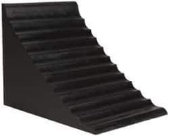 Value Collection - 7" Wide x 8" High x 10" Deep, Rubber Wheel Chock - Type E - Apex Tool & Supply