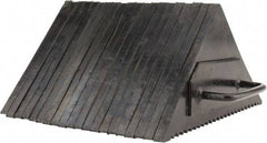 Value Collection - 10" Wide x 7-1/2" High x 10" Deep, Rubber Wheel Chock - Type A - Apex Tool & Supply